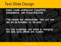 Why Cluster PowerPoint Template text slide design