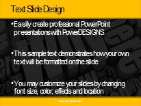 Why Cluster Widescreen PowerPoint Template text slide design