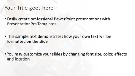 Conference Hand Shake Widescreen PowerPoint Template text slide design