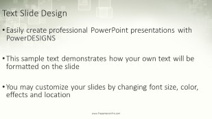 Business Man Pointer Widescreen PowerPoint Template text slide design