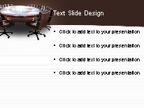 Conference Room 03 PowerPoint Template text slide design