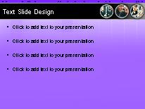 Finance2 Purple PowerPoint Template text slide design