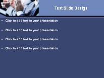 Give A Hand PowerPoint Template text slide design