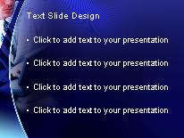 High Flyer PowerPoint Template text slide design