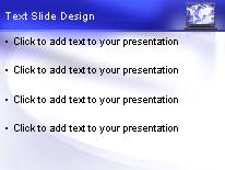 Map On Laptop PowerPoint Template text slide design