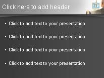 Video Conference 02 Gray PowerPoint Template text slide design