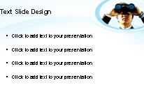 Business Vision PowerPoint Template text slide design