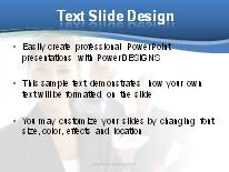 Business Woman PowerPoint Template text slide design