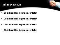 Close The Deal PowerPoint Template text slide design