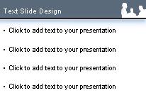 Handshake PowerPoint Template text slide design