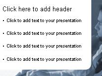 Newidea PowerPoint Template text slide design