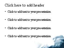 Shake1 PowerPoint Template text slide design
