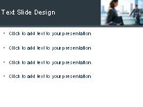Work Bound PowerPoint Template text slide design