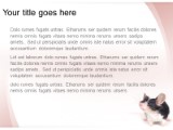 Mouse PowerPoint Template text slide design