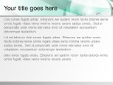 Global Glass Swirl Green PowerPoint Template text slide design