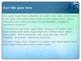 Unisphere PowerPoint Template text slide design
