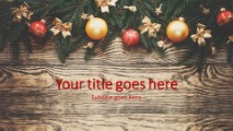 Holiday PPT presentation template