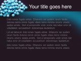 Bright Blues PowerPoint Template text slide design
