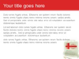 First Aid PowerPoint Template text slide design