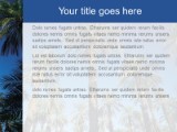 Nature13 PowerPoint Template text slide design