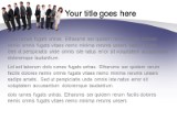 Group Arch Blue PowerPoint Template text slide design