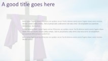 Cross Lent Purple Widescreen PowerPoint Template text slide design