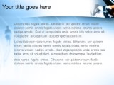 Starting Line PowerPoint Template text slide design