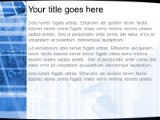 Online17 Blue PowerPoint Template text slide design