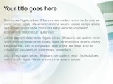 Online22 Blue PowerPoint Template text slide design