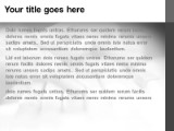 Typing2 Grey PowerPoint Template text slide design