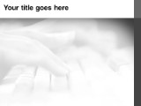 Typing2 Grey PowerPoint Template text slide design