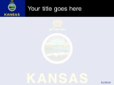 Kansas PowerPoint Template text slide design