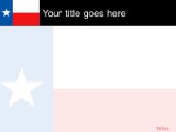Texas PowerPoint Template text slide design