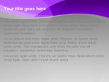 Abstract Purple PowerPoint Template text slide design