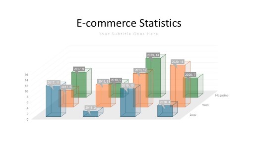 PowerPoint editable data infographic