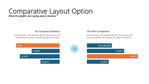 PowerPoint editable data infographic