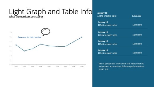 PowerPoint editable data infographic