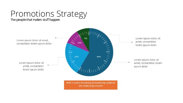 PowerPoint editable data infographic