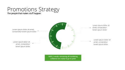 PowerPoint editable data infographic