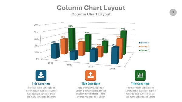 PowerPoint editable data infographic