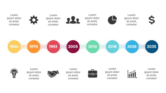 Timelines 21 PowerPoint Infographic pptx design