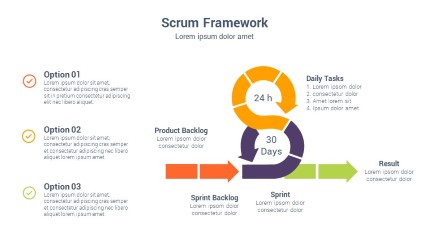 Scrum Framework 021 PowerPoint Infographic pptx design