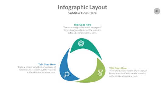 Cycles 086 PowerPoint Infographic pptx design