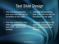 Abstract 0012 B PowerPoint Template text slide design