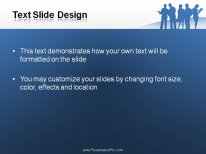 Business Team Group PowerPoint Template text slide design