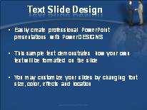 Global Deal PowerPoint Template text slide design