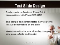 Doctor Beaker Pour PowerPoint Template text slide design