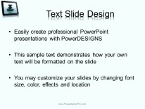 Waterstone 3 PowerPoint Template text slide design