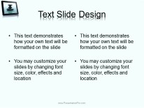 Waterstone 3 PowerPoint Template text slide design