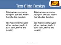 Internet Tablet PowerPoint Template text slide design
